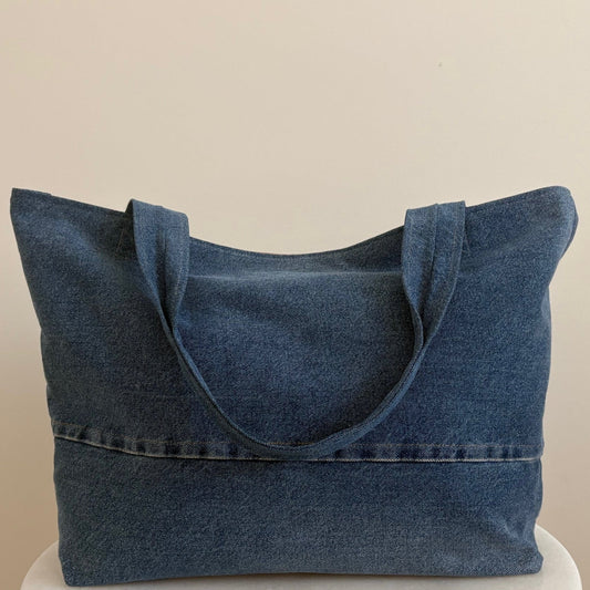 The Juliet Tote - Mid Wash
