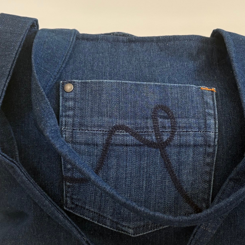 The Billie Tote - Dark Denim