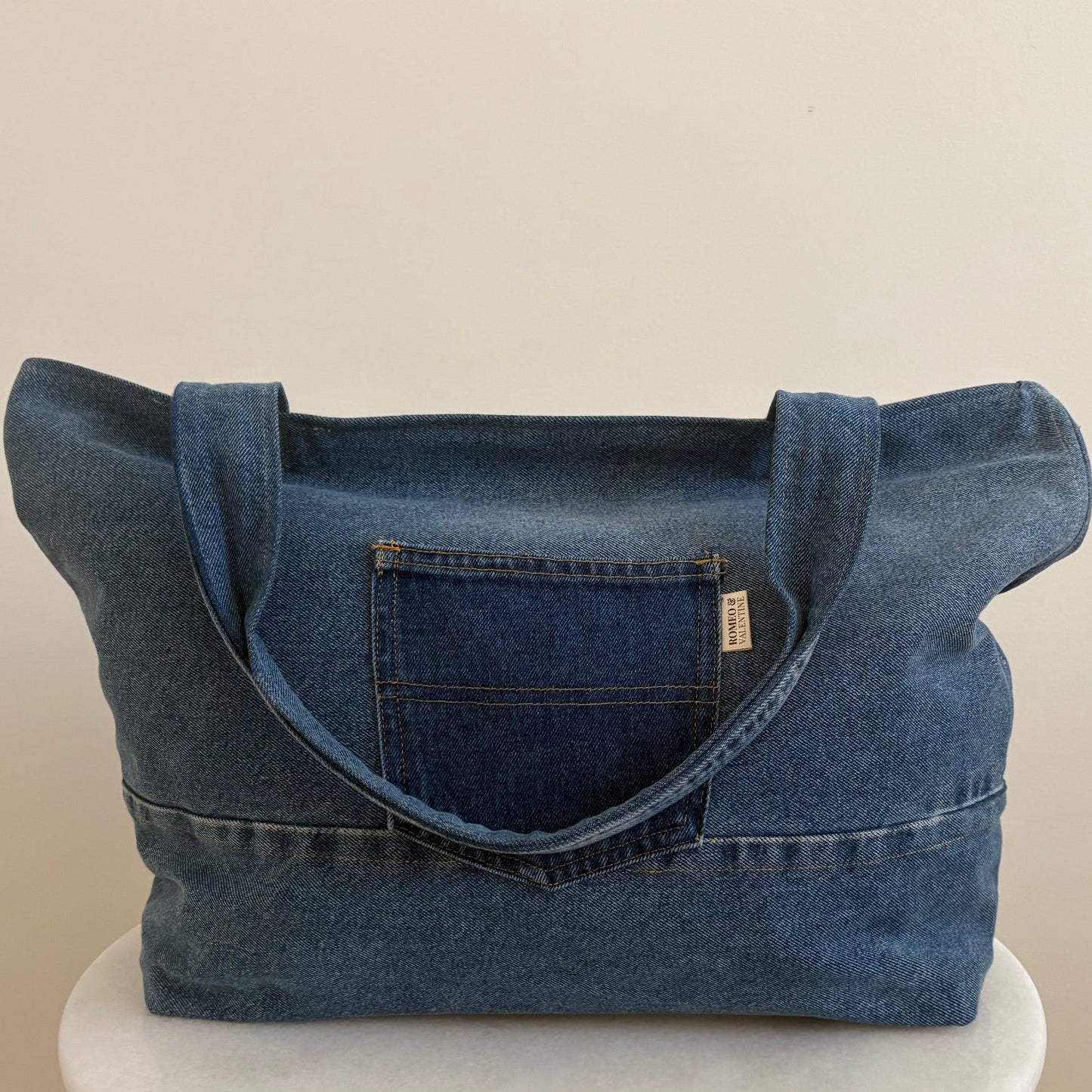The Juliet Tote - Mid Wash