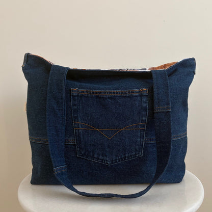 The Marmalade Tote - Dark Denim