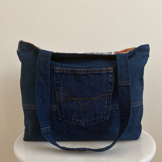 The Marmalade Tote - Dark Denim