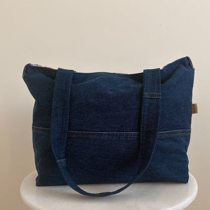 The Marmalade Tote - Dark Denim