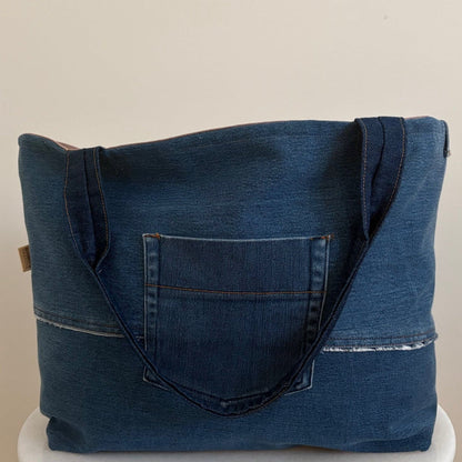 The Frankie Tote - Mid Wash