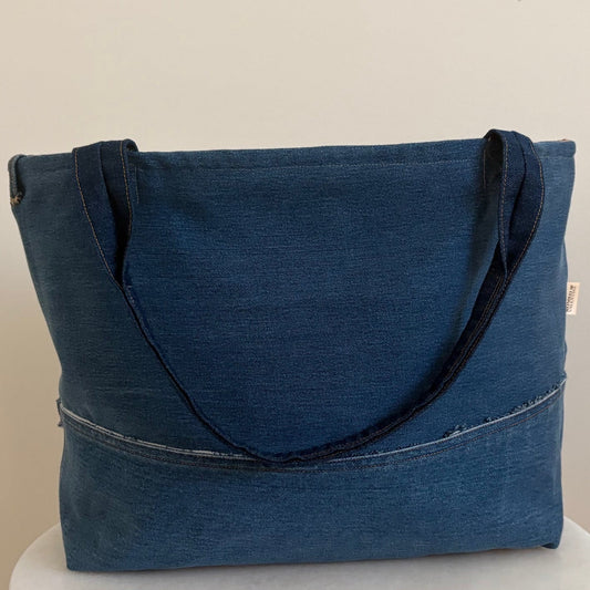 The Frankie Tote - Mid Wash