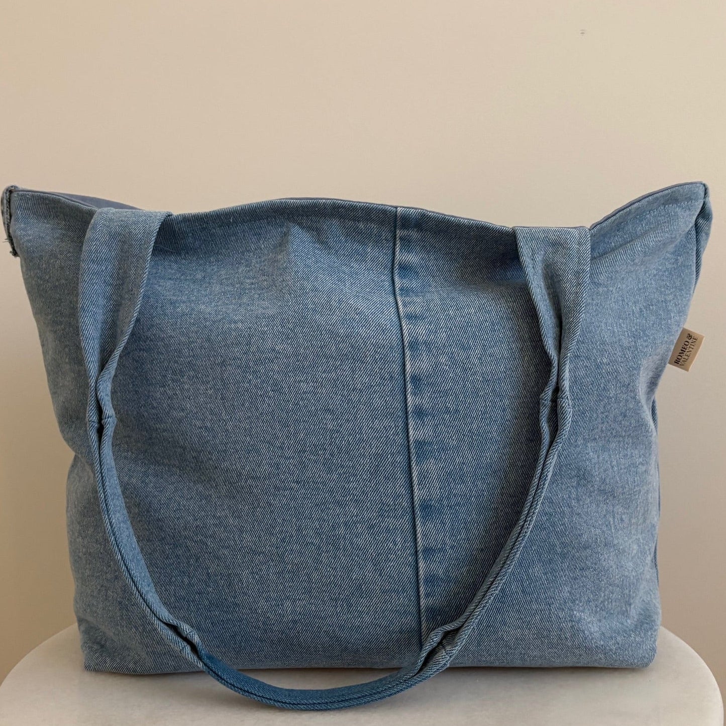 The Dolly Tote - Light Wash