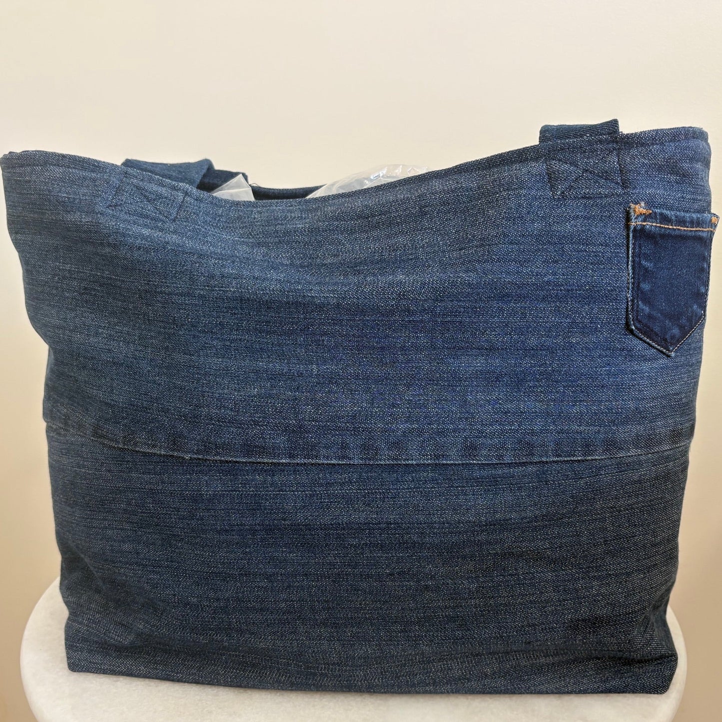 The Billie Tote - Dark Denim