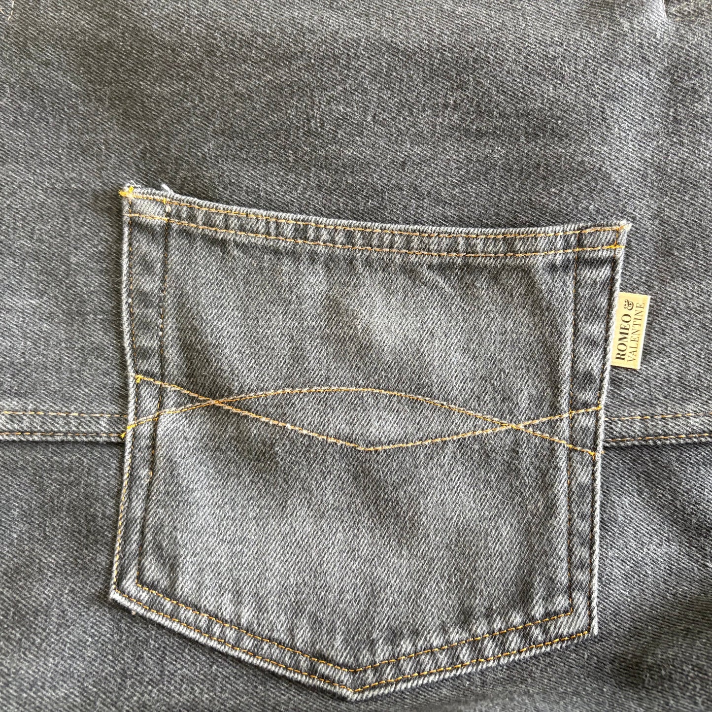 The Romeo Tote - Black Denim