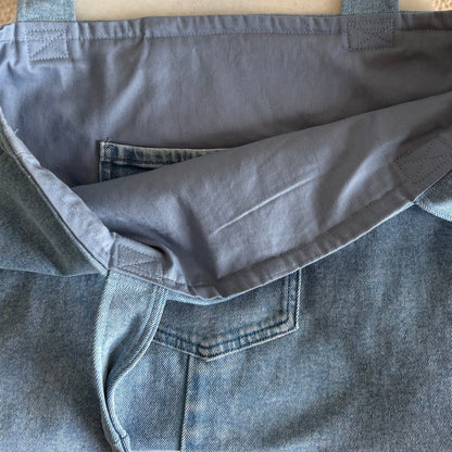 The Dolly Tote - Light Wash