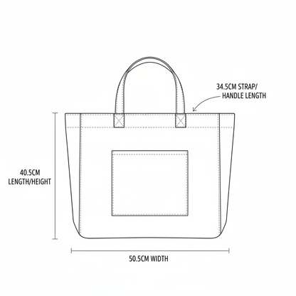 Updated Tote Bag Dimensions